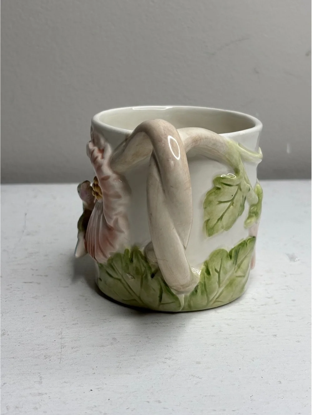 Fitz & Floyd Hummingbird Sculpted (3D) Mug